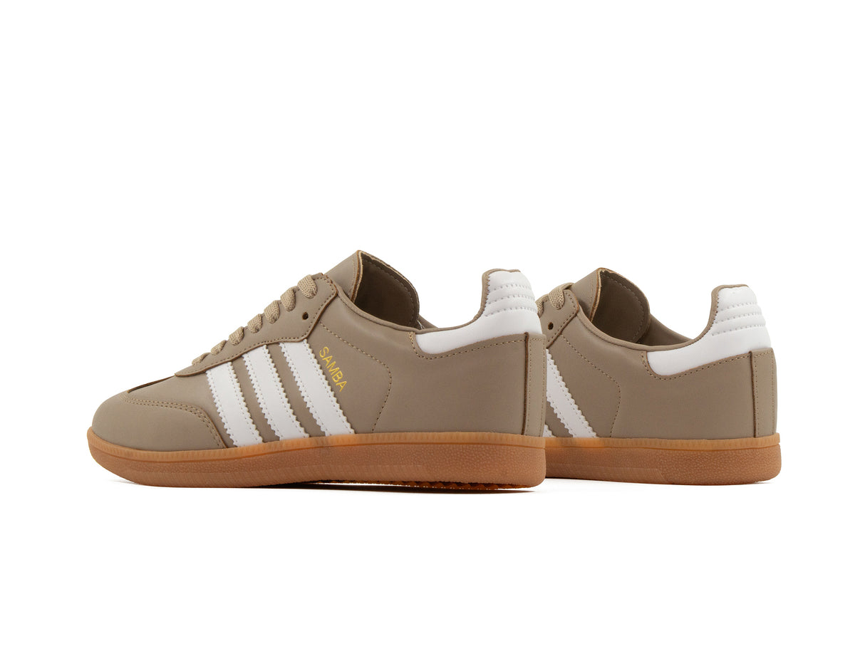 Tenis Samba Beige Blanco