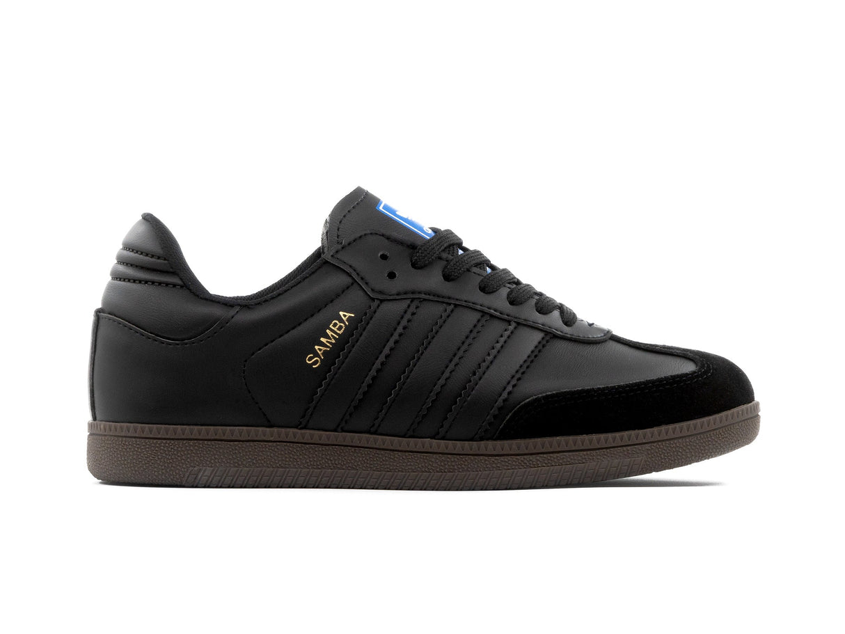 Paq 6 Pares Tenis Samba Negro Total 22/25.5