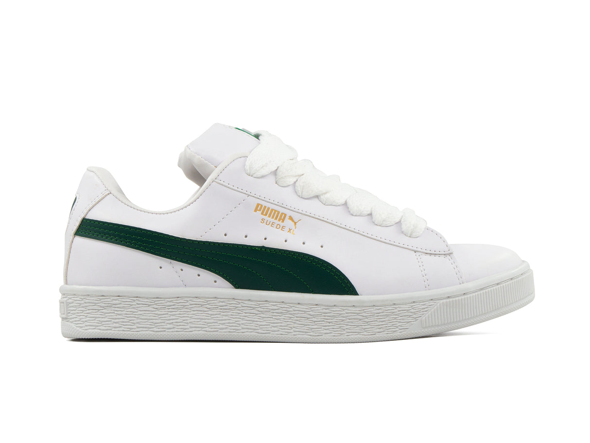 Tenis Suede XL Blanco Verde 1.1 Premium