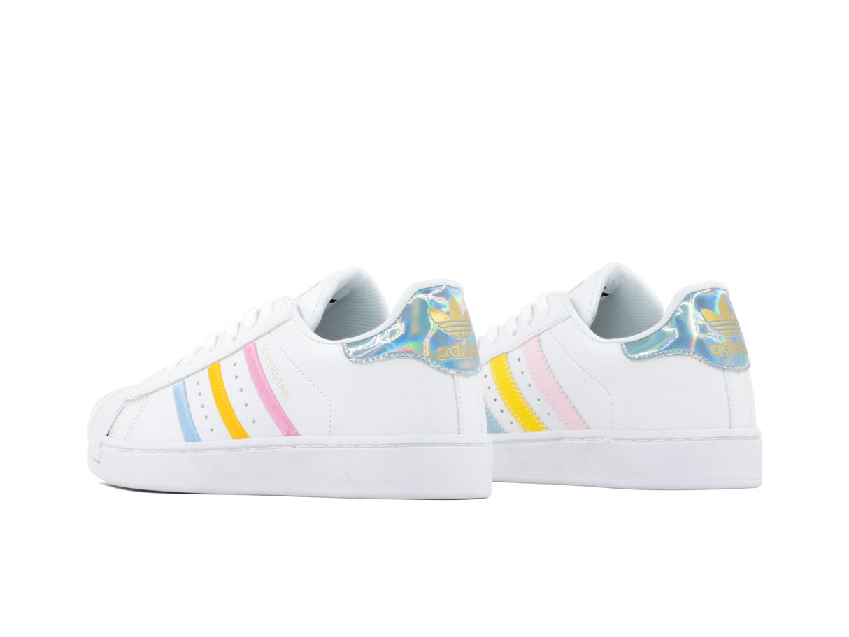 Paq 6 Pares Tenis Superstar Blanco Glass 22/25.5