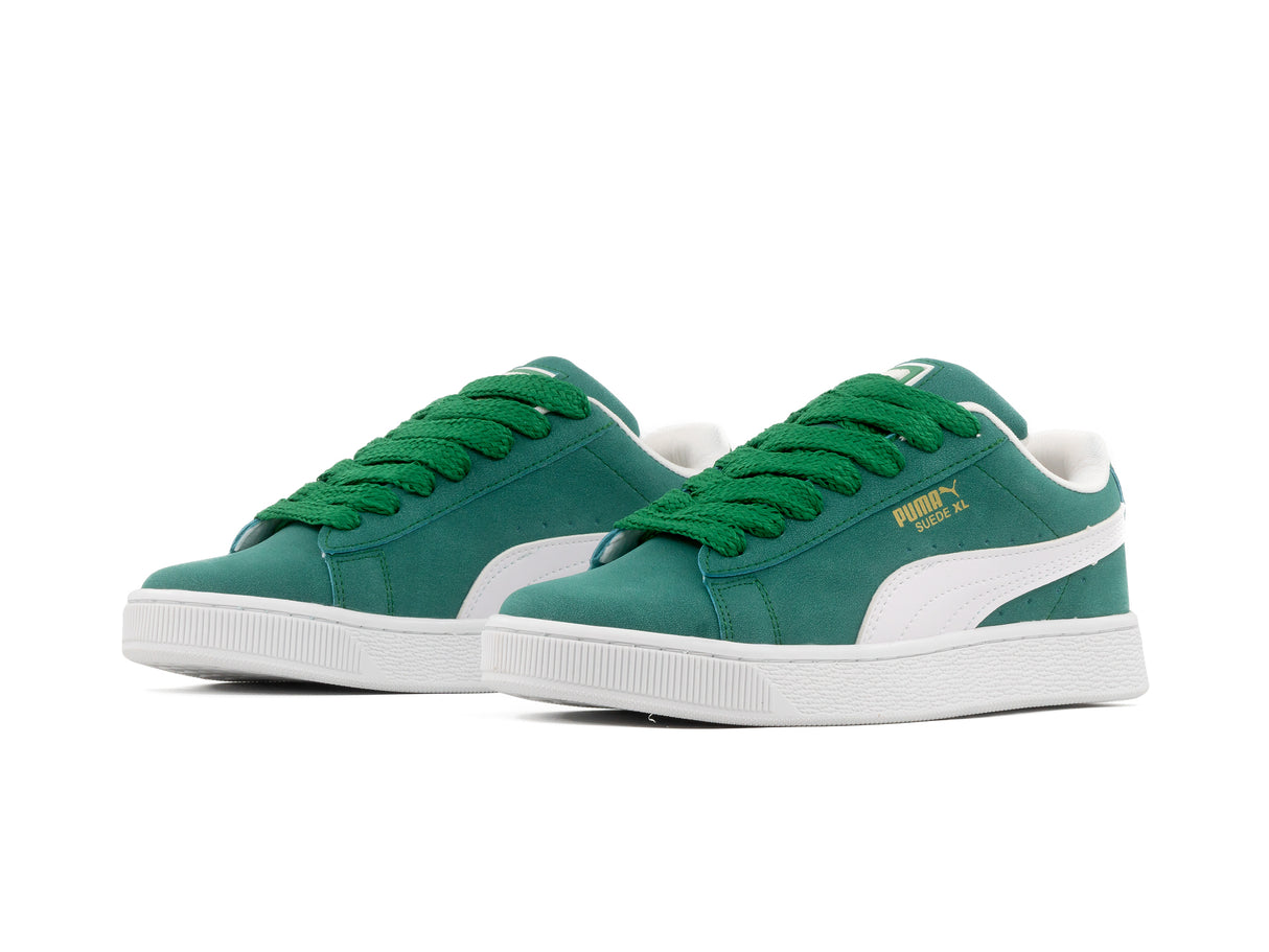 Tenis Suede XL Verde Blanco
