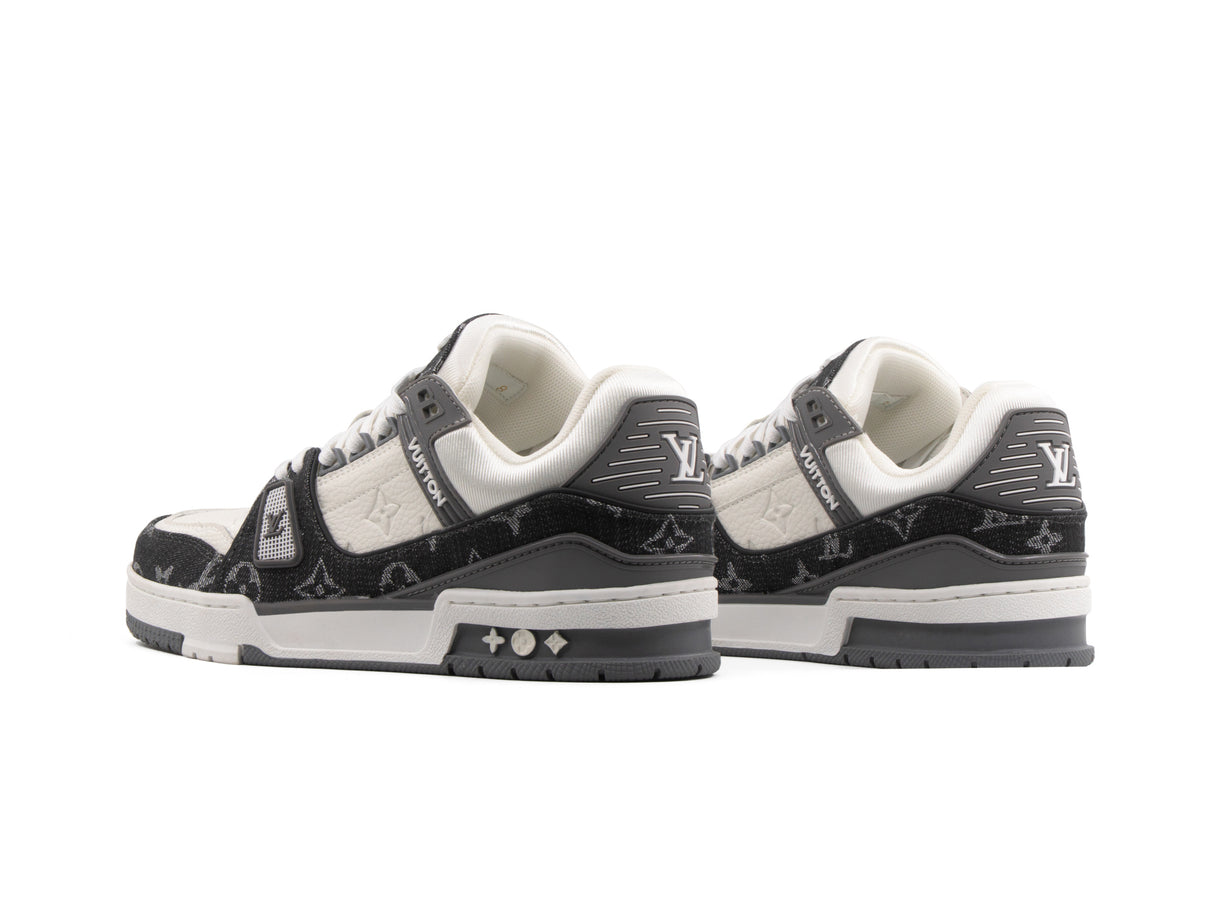 Tenis LV Trainer Blanco Gris Importado