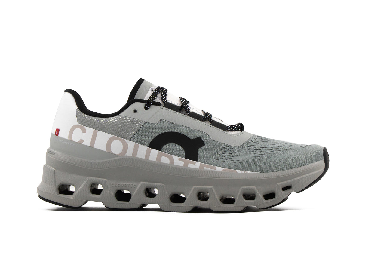 Tenis On Cloud Monster Gris Importado