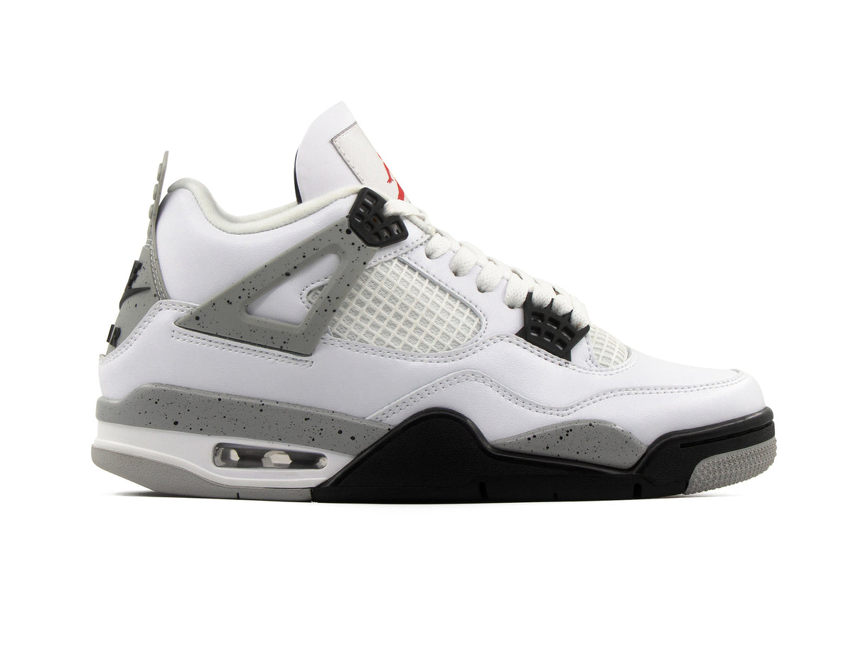 Tenis Retro 4 White Cement Importado