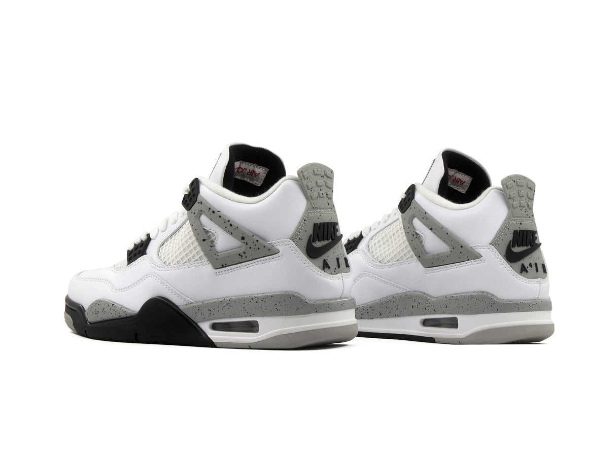 Tenis Retro 4 White Cement Importado