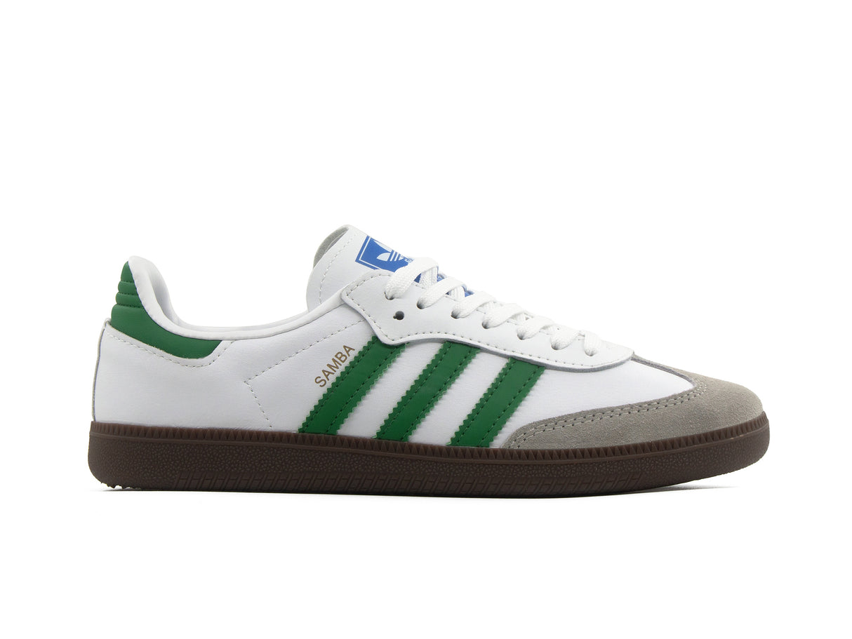 Tenis Samba OG Blanco Verde Importado