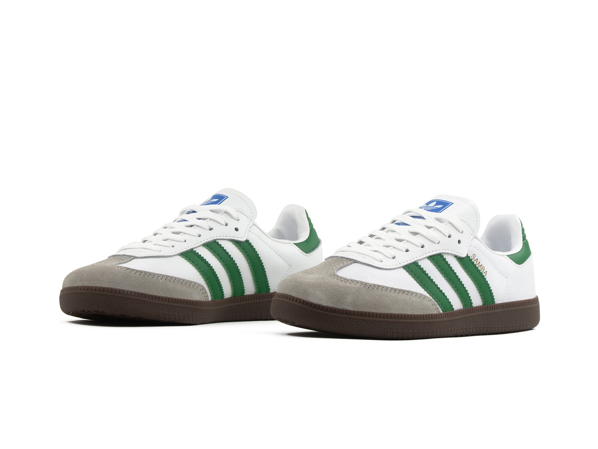 Tenis Samba OG Blanco Verde Importado
