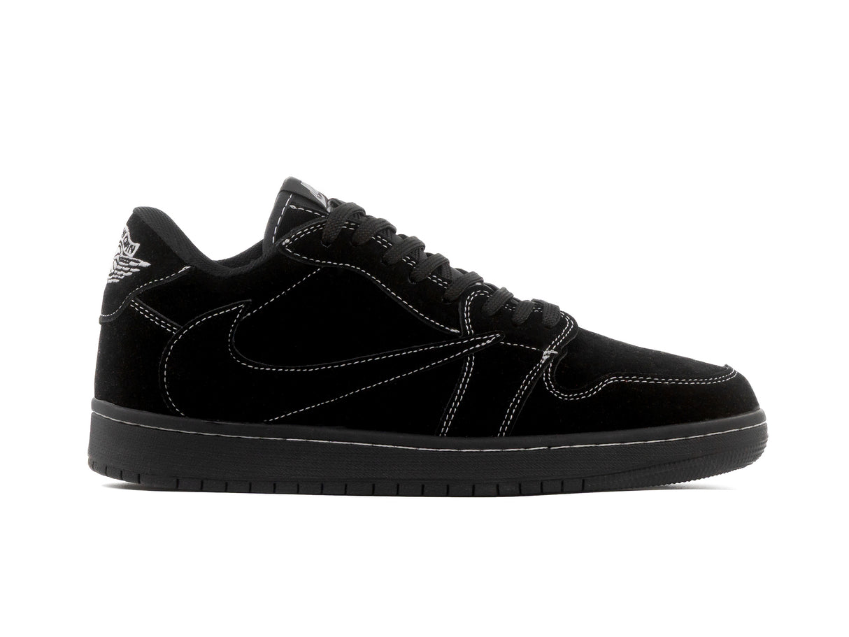 Paq 6 Pares Tenis Travis Low Black Phantom 22/25.5