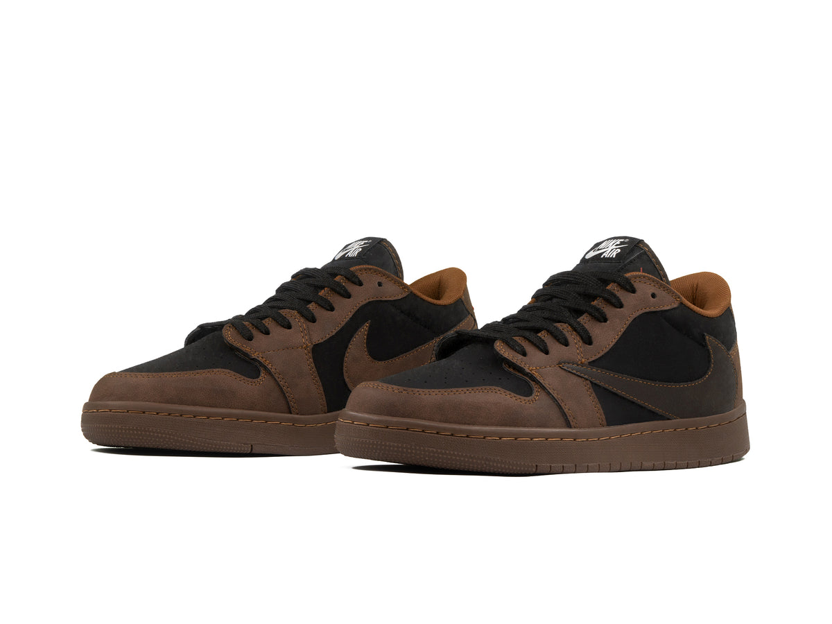 Paq 6 Pares Tenis Travis Low OG Velvet Brown 22/25.5
