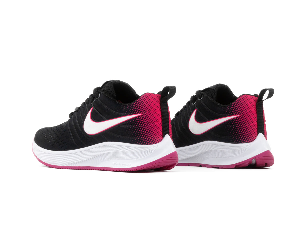 Paq 6 Pares Tenis 012 Negro Fiusha 23/26.5