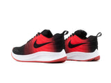 Tenis 012 Negro Rojo Negro