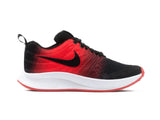 Tenis 012 Negro Rojo Negro