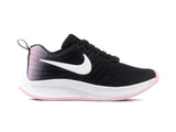 Paq 6 Pares Tenis 012 Negro Rosa 23/26.5