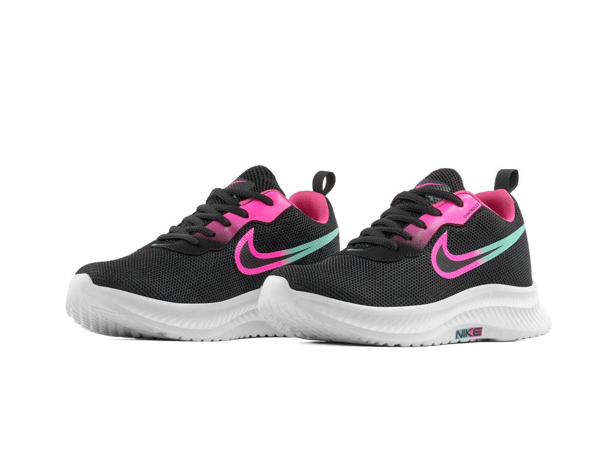 Tenis 026 Negro Fiusha Aqua