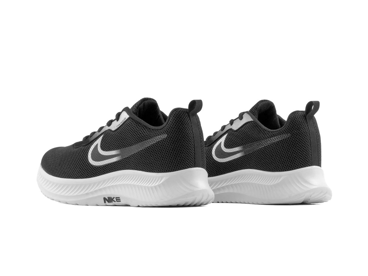 Paq 6 Pares Tenis 026 Negro Plata Negro 22/25.5
