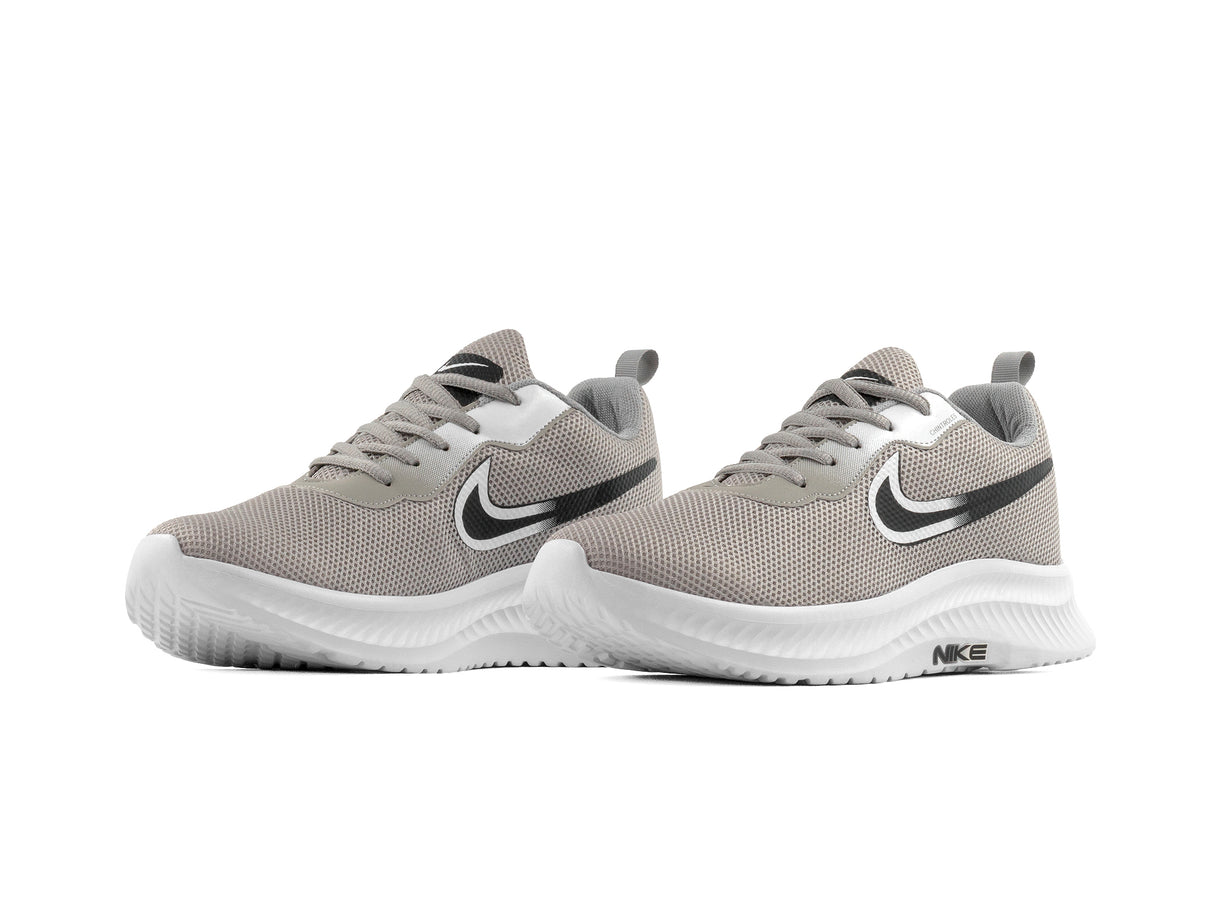 Paq 6 Pares Tenis 026 Plata Blanco Negro 25/28.5