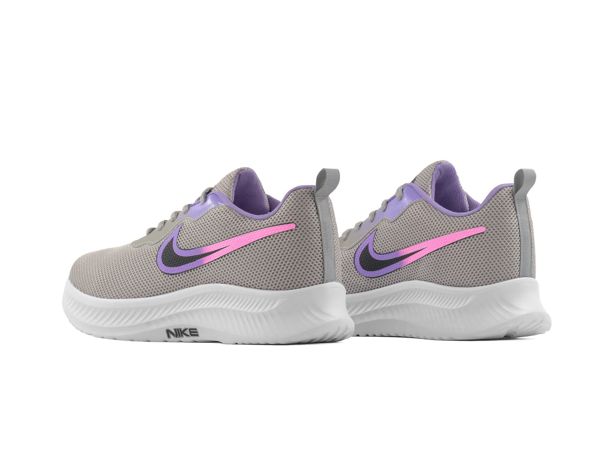 Paq 6 Pares Tenis 026 Plata Lila Rosa 23/26.5