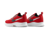 Paq 6 Pares Tenis 026 Rojo Negro Plata 25/28.5