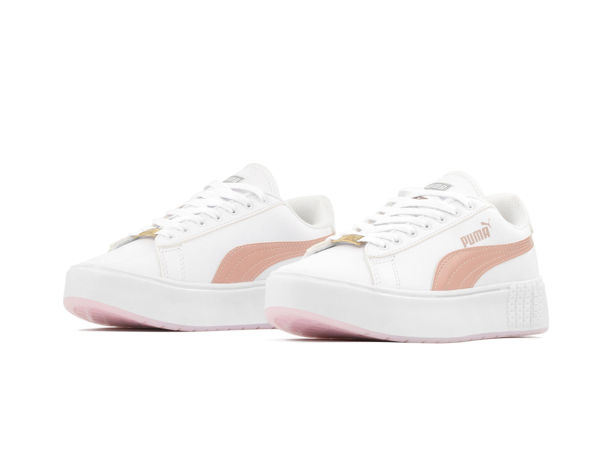 Tenis 3011 Blanco Oro Rosado