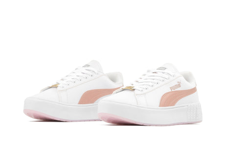 Tenis 3011 Blanco Oro Rosado