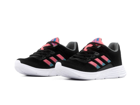 Paq 6 Pares Tenis 510 Negro Rosa Turquesa 22/25.5