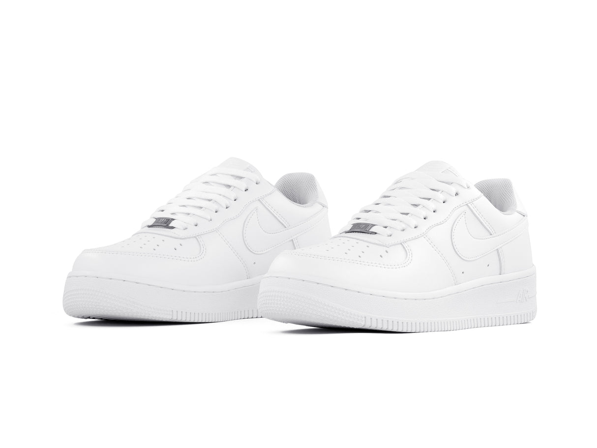 Paq 6 Pares Tenis Air Force 1 Blanco Total 1.1 Premium 22/25.5