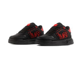 Paq 6 Pares Tenis Amiri 2453 Negro Rojo 1.1 Premium 25/28.5