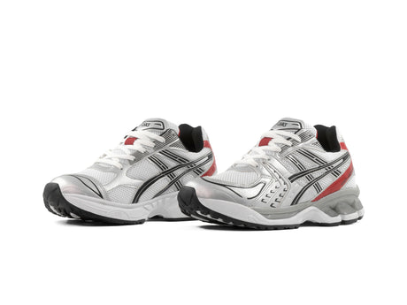 Paq 6 Pares Tenis Asics 2543 Blanco Plata Rojo 1.1 Premium 23/26.5