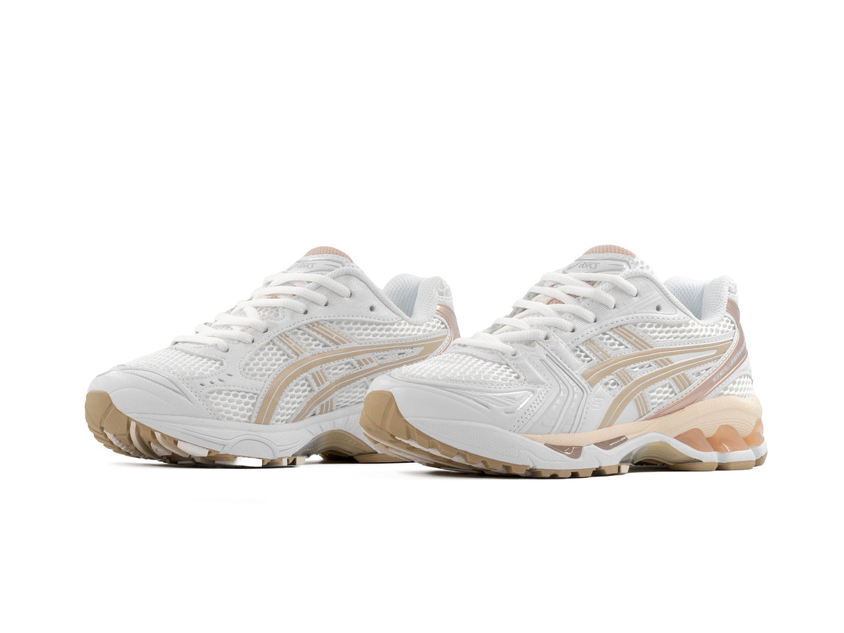 Tenis Asics Gel-Kayano 14 White Simply Taupe Importado