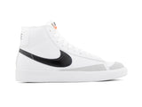 Tenis Blazer Bota Blanco Negro