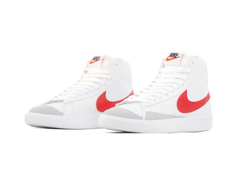 Tenis Blazer Bota Blanco Rojo