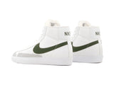 Tenis Blazer Bota Blanco Verde Militar