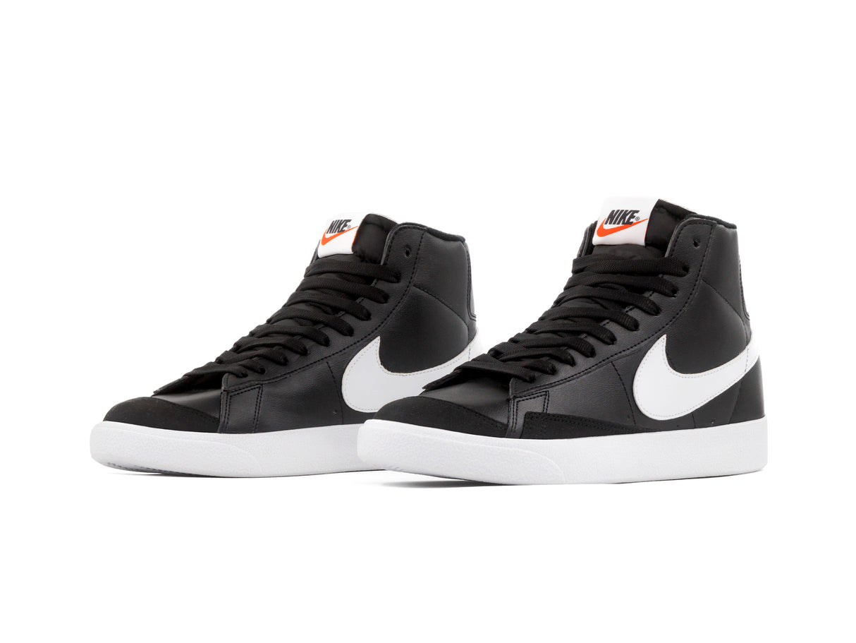 Tenis Blazer Bota Negro Blanco