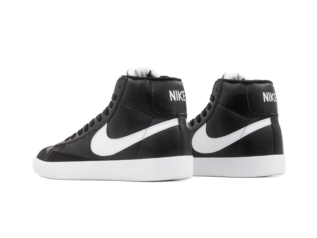 Tenis Blazer Bota Negro Blanco