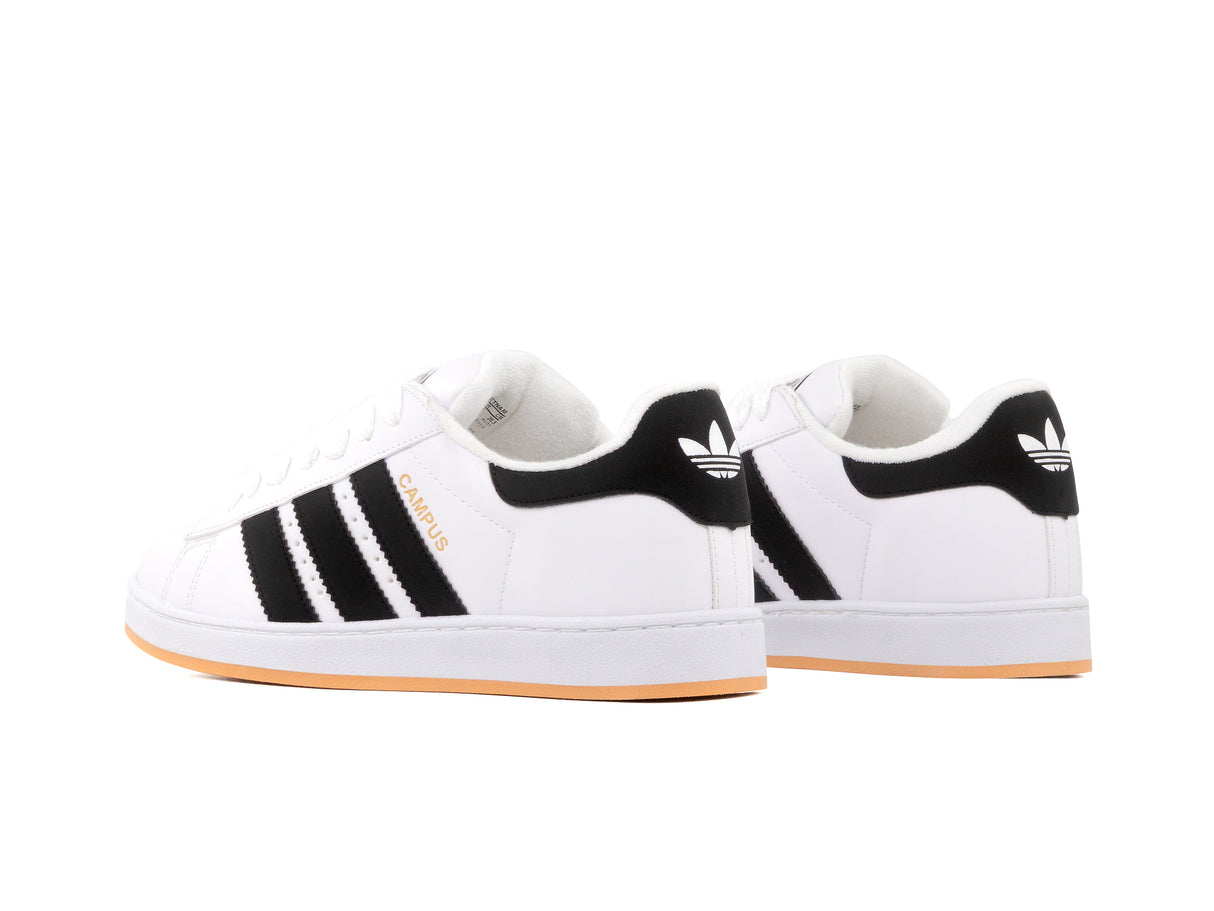 Tenis Campus Blanco Negro