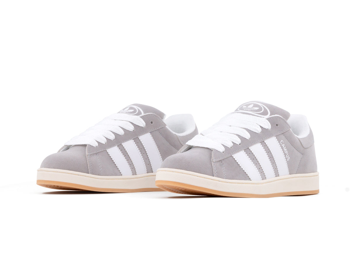 Paq 6 Pares Tenis Campus Gris Blanco 22/25.5