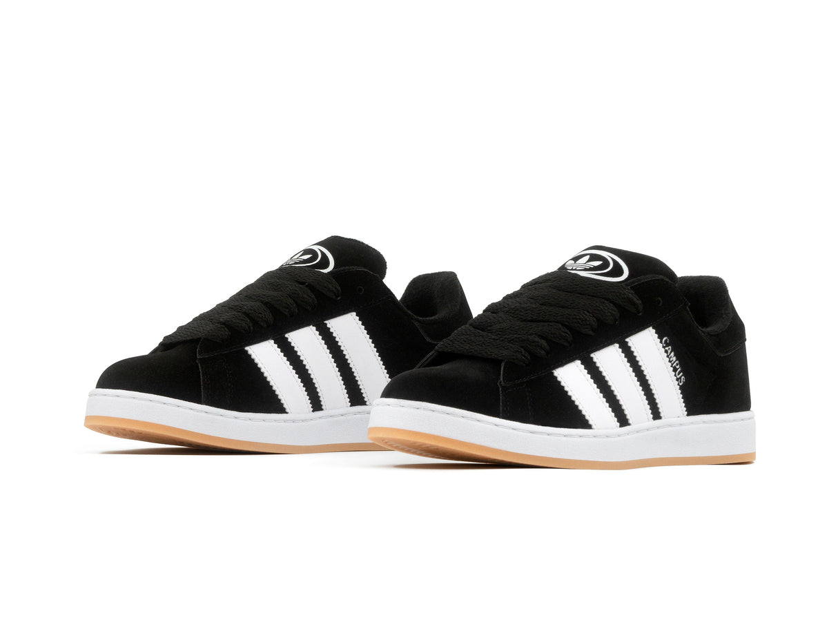 Paq 6 Pares Tenis Campus Negro Blanco 22/25.5