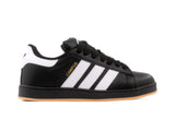 Paq 6 Pares Tenis Campus Negro Blanco Suela Negra 22/25.5