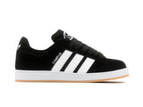 Paq 6 Pares Tenis Campus Negro Blanco 25/28.5