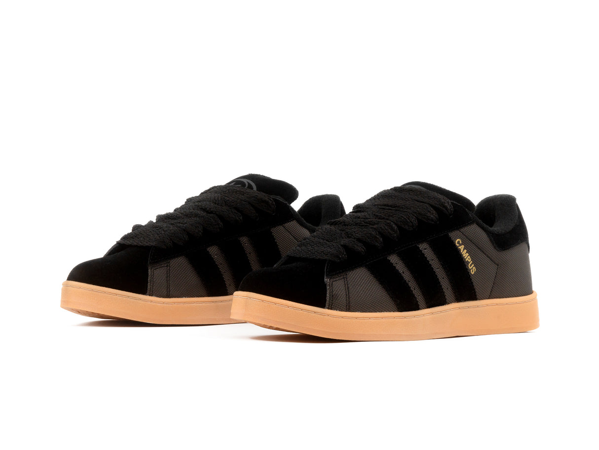 Paq 6 Pares Tenis Campus Negro Camel 25/28.5