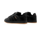Tenis Campus Negro Total Suela Ambar
