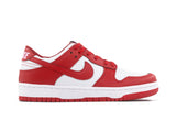 Tenis Dunk Low Blanco Rojo