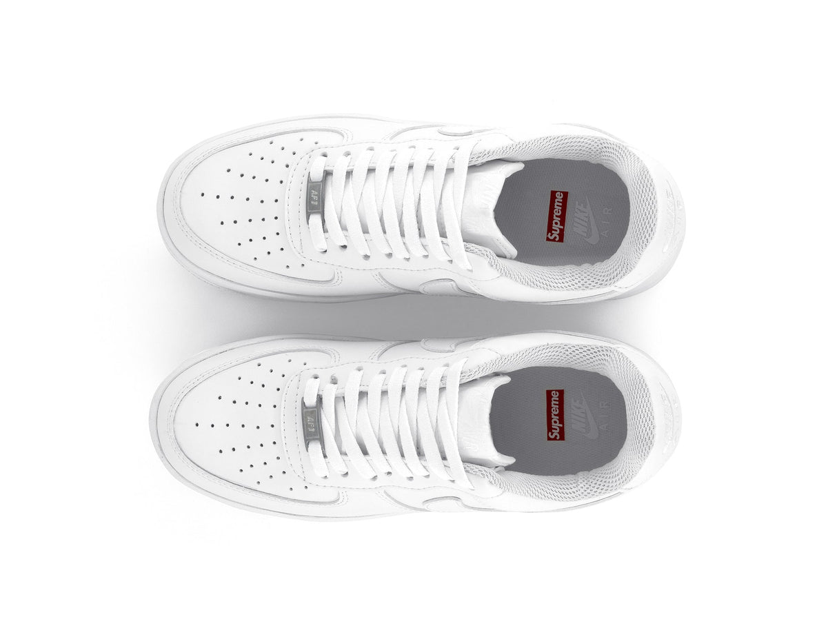 Paq 6 Pares Tenis Air Force 1 Blanco Supreme 1.1 Premium 22/25.5