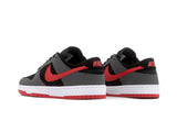 Paq 6 Pares Tenis Dunk Low OG Gris Negro Rojo 25/28.5
