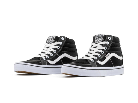 Tenis Vans Bota Negro Blanco