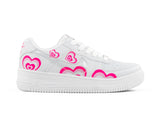 Tenis Love Blanco Rosa