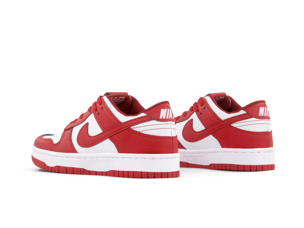 Tenis Dunk Low Blanco Rojo