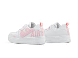 Tenis 420 Blanco Rosa Rosa