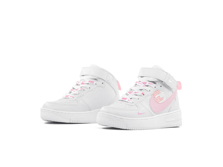 Tenis 875 Blanco Rosa Niños