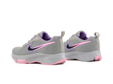 Tenis 025 Plata Lila Rosa